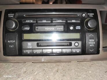 Сигнализация: Магнитола камри 30 без рамки в отличном состоянии!!! — 2