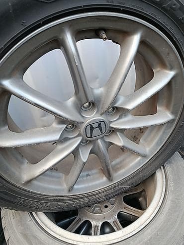 Колеса в сборе 215 / 55 / R 17, Лето, Б/у, Комплект, Легковые, Литые, отверстий - 5