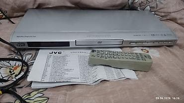 cd dvd: DVD-плеер JVC XV-N422 Особенности и функциональность: - Поддержка — 2