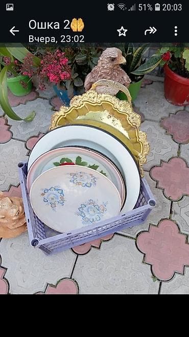 купить фарфоровую посуду: Посуда посуда посуда за всю посуду 1500 сомов. 🍽 — 7