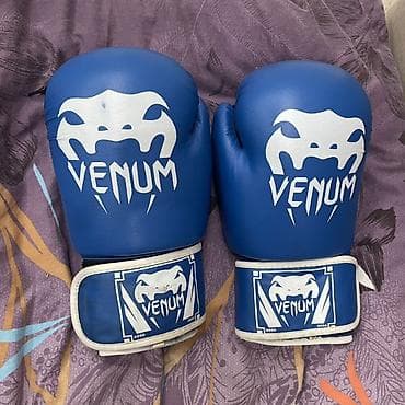 Боксерские перчатки Venum, синие. 10 унц. - Тип