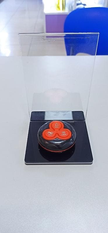 Подставка для меню и кнопки вызова MC01 черная