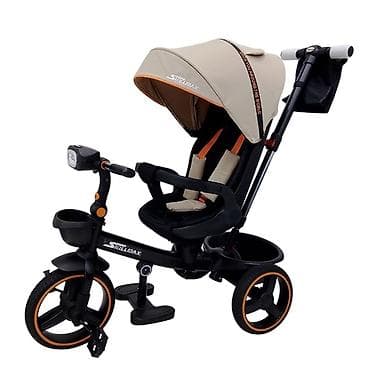 skill: Детский трехколесный велосипед-каталка с родительской ручкой и — 1