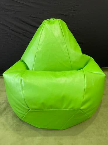 кресло груша цена: Бинбэг, Новый, Самовывоз, Платная доставка, цвет - Белый — 15