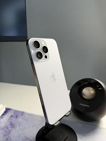 macbook 2012 pro: IPhone 16 Pro Max, Б/у, 256 ГБ, Белый, Защитное стекло, Чехол, Кабель, 95 % — 2