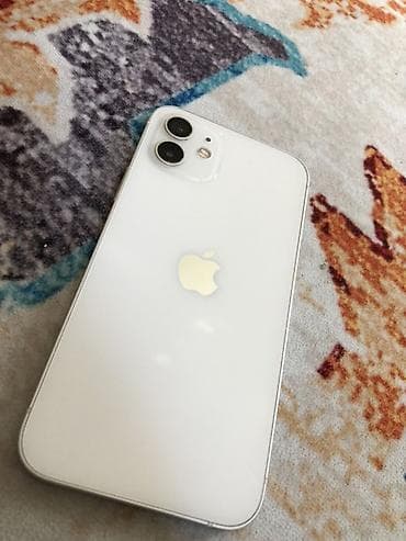 poco m7: IPhone 12, Б/у, 128 ГБ, Белый, 100 % — 1