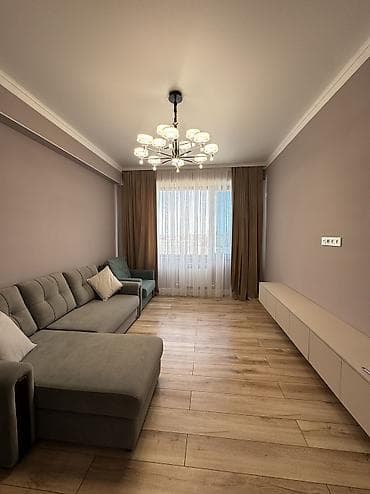 Квартиры: 1 комната, 41 м², Джал мкр (в т.ч. Верхний, Нижний, Средний) Элитка, 12 этаж, Дизайнерский ремонт — 1
