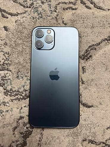 apple: IPhone 12 Pro Max, 256 ГБ, Графит, 76 % — 1
