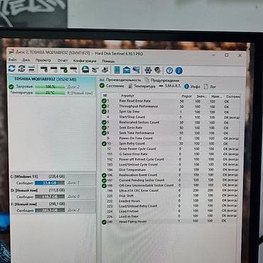 ps2 hdd: Накопитель для ПК, Toshiba, HDD, 2.5", Для ПК — 7
