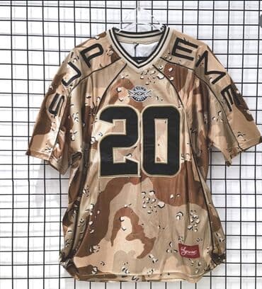 Мужская футболка, L, Supreme, Новый, цвет - Коричневый, Самовывоз