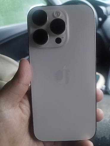 IPhone 16 Pro, Б/у, 256 ГБ, Natural Titanium, 92 %