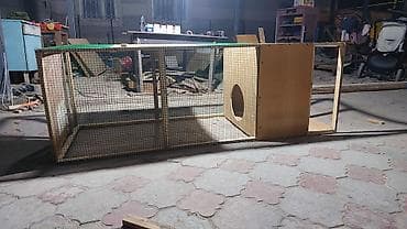 военные сетки: Универсальный вольер для животных, изготовленный из дерева и — 8