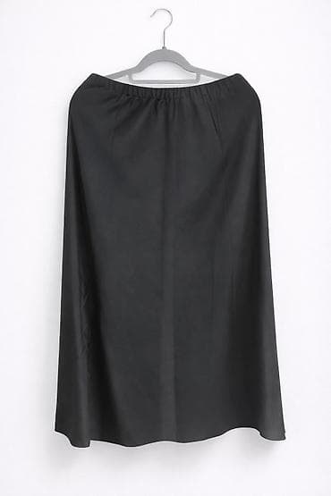 Юбка, Модель юбки: Трапеция, Миди, Атлас, По талии