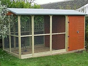 клетки для шиншил: Двухъярусная деревянная клетка/вольер для грызунов и птиц - — 3