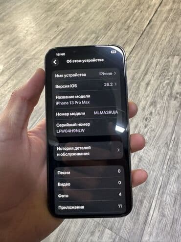 холодильник для машина: IPhone 13 Pro Max, 256 ГБ, Графит, 80 % — 2