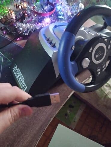 ps руль: Игровой руль с педалями для ПК/консолей - Марка/серия: Panther Lord — 3