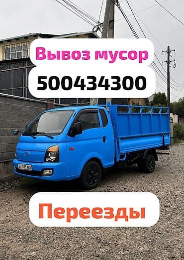 Кызматтар: Буйрутма берүү Хендай портер, Көчүү, Жүк ташуучу жумушчусу менен — 1