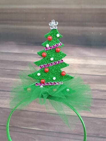 с искусственным: Ободочки "Ёлочки ",лёгкие и блестящие,идеально подходят для — 1