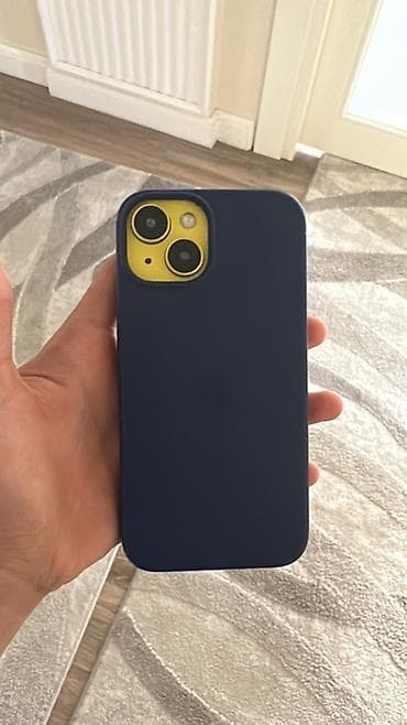 iphone replika: Продаю муляж айфон 14 желтого цвета с чехлом селеконовым стоит 600 сом — 1
