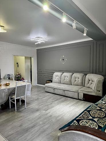 Квартиры: 2 комнаты, 63 м², Элитка, Джал мкр (в т.ч. Верхний, Нижний, Средний) Элитка, 4 этаж, Евроремонт — 3