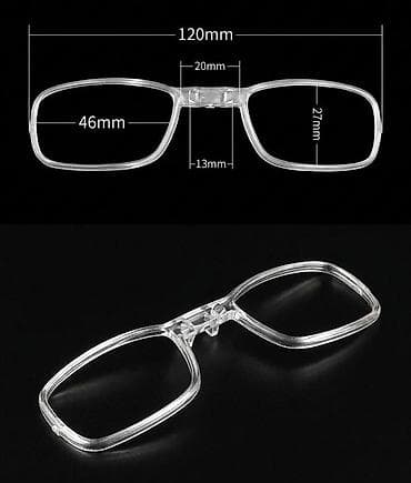 карказный бассейн: Оправа внутренняя для велосипедных очков Конструкция: Очки-пенсне — 1