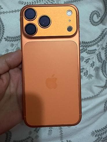 mac safe: IPhone 17 Pro Max, Б/у, 512 ГБ, Оранжевый, Коробка, 100 % — 3