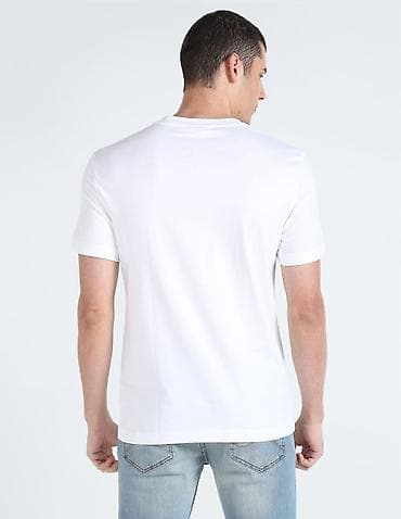 одежда мужское: Мужская футболка, XL, 2XL, Calvin Klein, Новый, цвет - Белый, Самовывоз, Бесплатная доставка, Платная доставка — 2