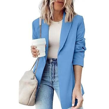 Жеке буюмдар: Шикарный пиджак красивого цвета, выделитесь из массы серых и черных — 1