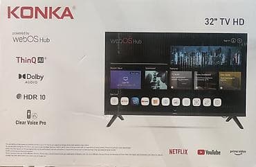 smart plus: TV KONKA 32 T2 без интернет 7.500сом TV KONKA 32 WebOs - 10.700сом TV — 1