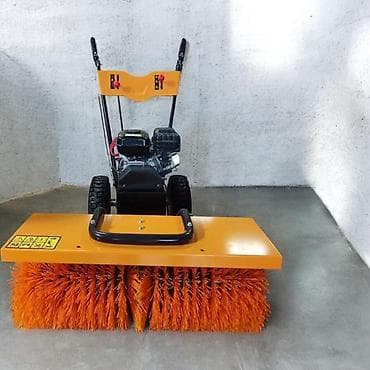 щетки на генератор: Бензиновая подметальная машина с щеточным модулем Описание: - — 1