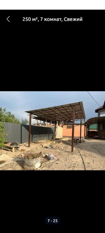срочно дешева продаю дом в бишкеке: Дом, 250 м², 6 комнат, Собственник — 3