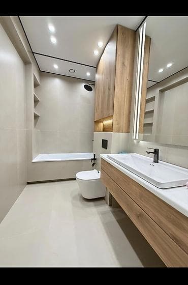 Квартиры: 2 комнаты, 77 м², Элитка, 12 этаж, Дизайнерский ремонт — 3