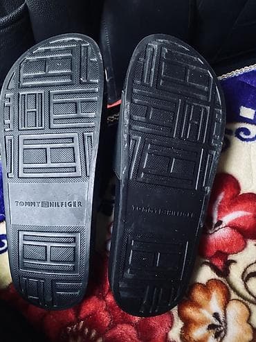 обувь мужское: Мужские сандалии, 43, Tommy Hilfiger, Новый, цвет - Черный, Самовывоз — 2