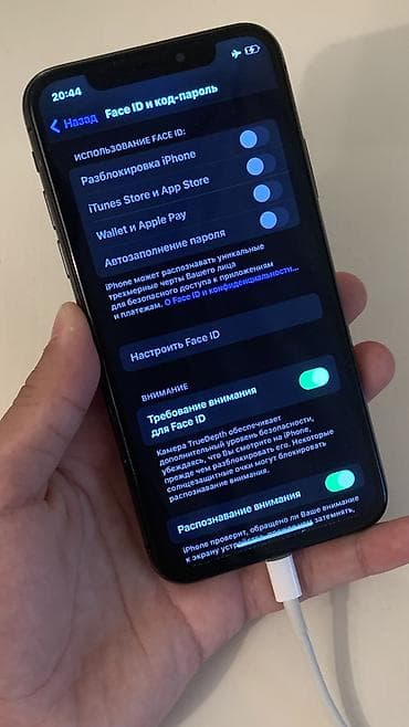 iphone x 32: IPhone X, Б/у, 64 ГБ, Desert Titanium, 74 % — 5