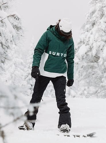 штаны зимние: Женские лыжные штаны Burton, Для сноуборда, 52 (XL), С утеплителем, Снегозащитная юбка — 3