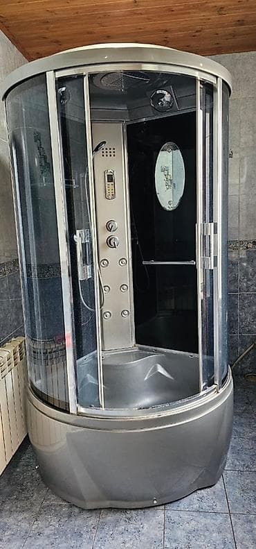 кухонный гарнитут бу: Душевая кабина Полукруглая, Покрытие: Прозрачный — 2