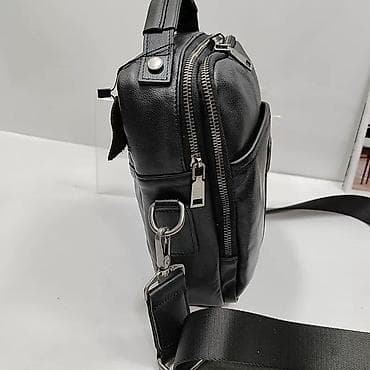 сумка натуральная: Барсетка, Материал: Натуральная кожа, Новый — 6