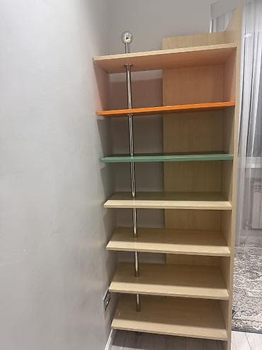 полка магазин: Детская модульная мебель: 2 шт кровать + шкаф + стеллаж Комплект в — 3