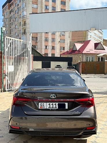 Унаа сатуу: Toyota Avalon: 2019 г., 2.5 л, Автомат, Гибрид, Седан — 6