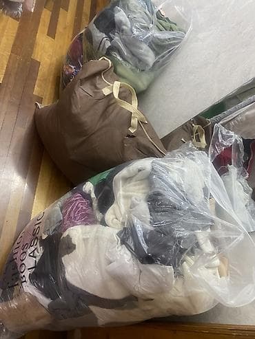 Микс одежды в мешках - Содержимое: различная одежда в ассортименте —