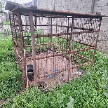 Уличный вольер для собаки/животных, металлический - Каркас и стенки