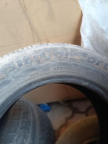 65 style: Шины 185 / 65 / R 15, Лето, Б/у, Легковые, Giti — 2