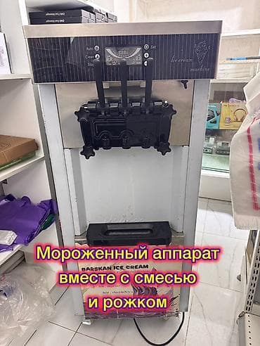 Оборудование для производства: Аппарат для мягкого мороженого (Barskan Ice Cream) Купили за 110000с 3 — 1