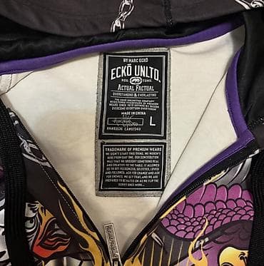 Домашние костюмы: Толстовка на молнии Ecko Unltd. by Marc Ecko, размер L худи на молнии — 3