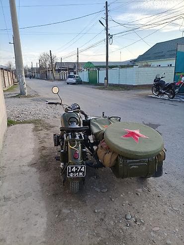 куплю мотоцикл восход: Военный мотоцикл с коляской, стилизованный под ретро-технику РККА — 4