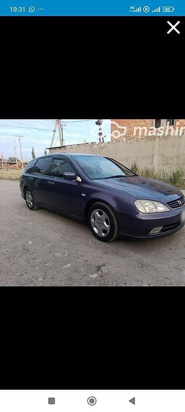 ак шумкар: Honda Avancier: 2002 г., 2.3 л, Автомат, Бензин, Универсал — 3