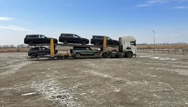 прицепы для легковых автомобилей цена: Прицеп, Автовоз, от 12 т, Б/у — 2