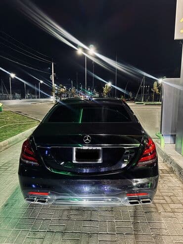 Детские сады, няни: Сдаю Mercedes-Benz S-Class для кортежа, С водителем — 3