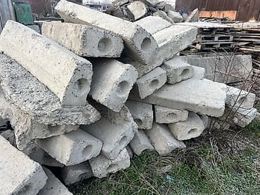 бетонный латок: Ж/б элементы ограждений/бордюров с продольным круглым технологическим — 2
