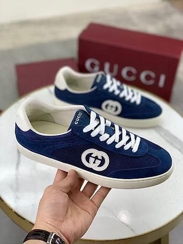 paul shark: Мужские кроссовки, 41, Gucci, Новый, цвет - Синий — 6